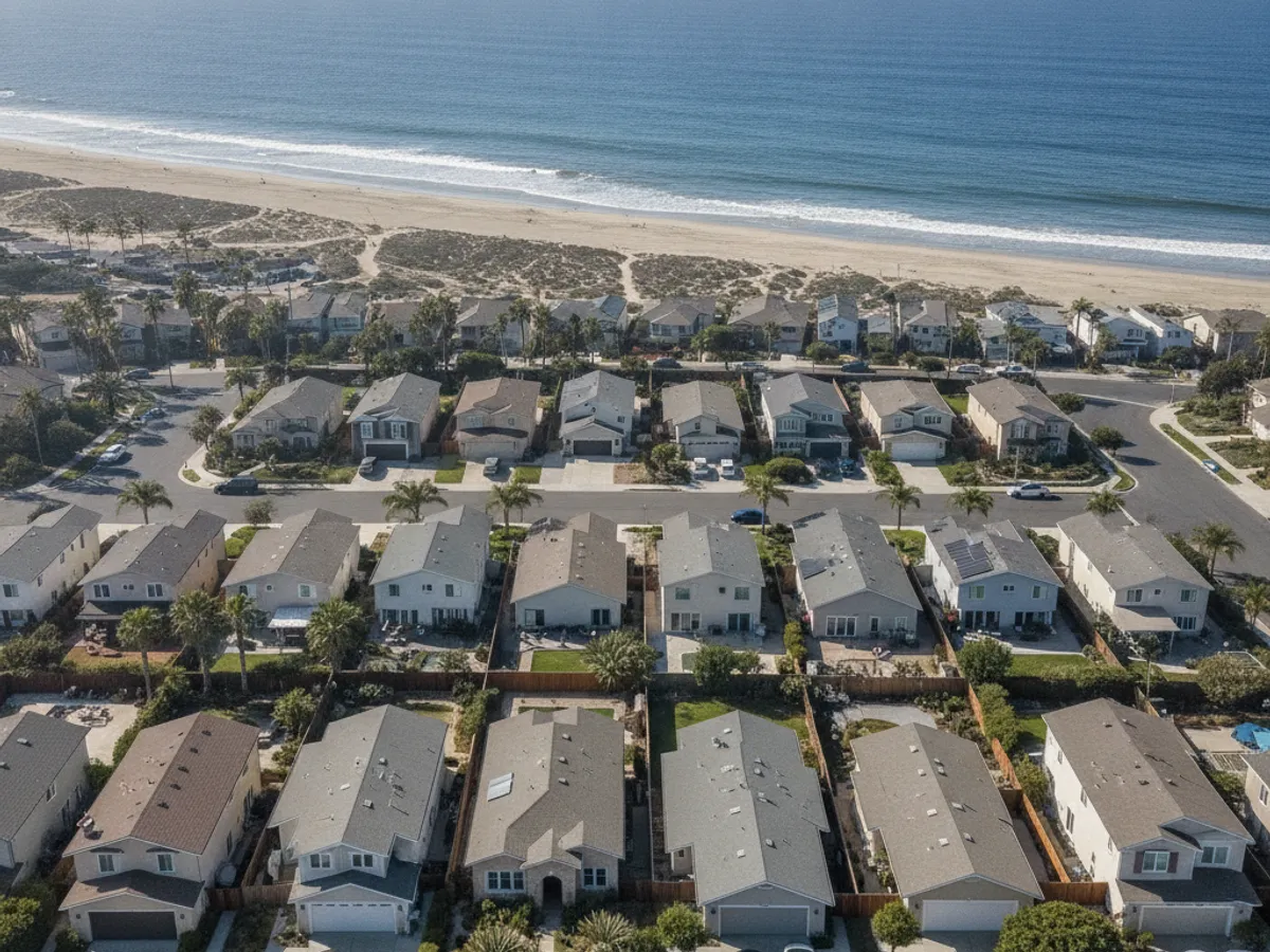 Coastal San Diego County neighborhood near Oceanside