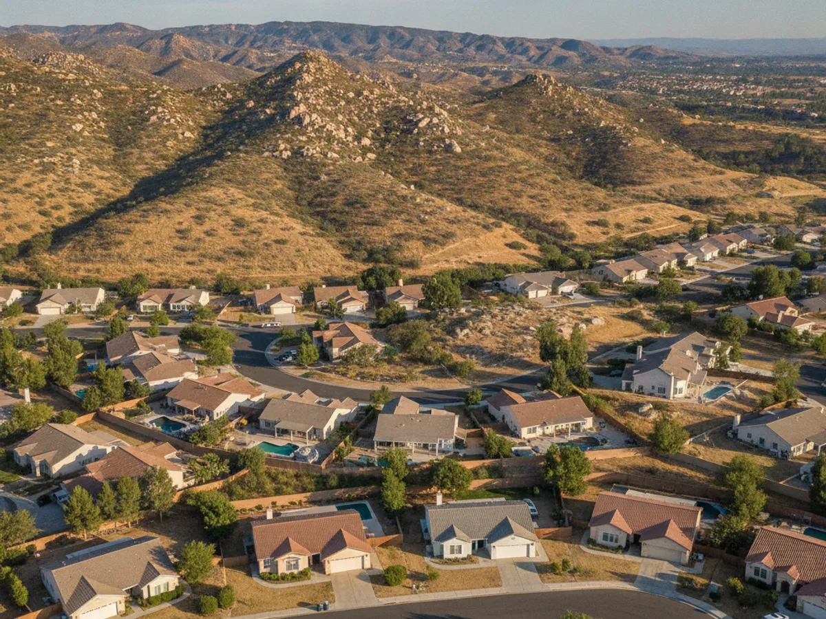 East County San Diego County neighborhood near Santee
